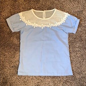 sweet handmade summery top size small